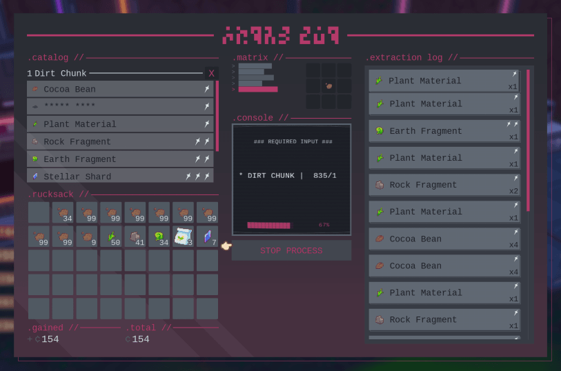 The quest board utilizes different colours and icons to help players quickly filter out the quests they need to find