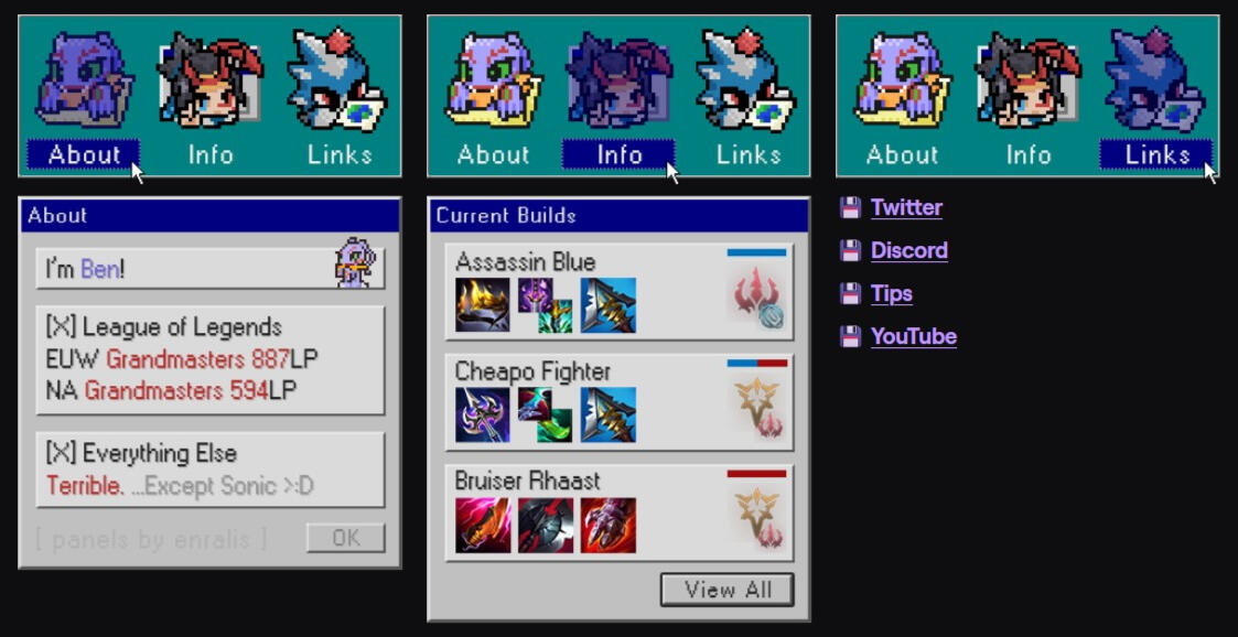 Twitch panels